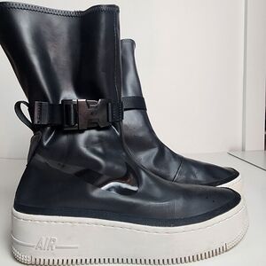 Stylish Black Platform Boots